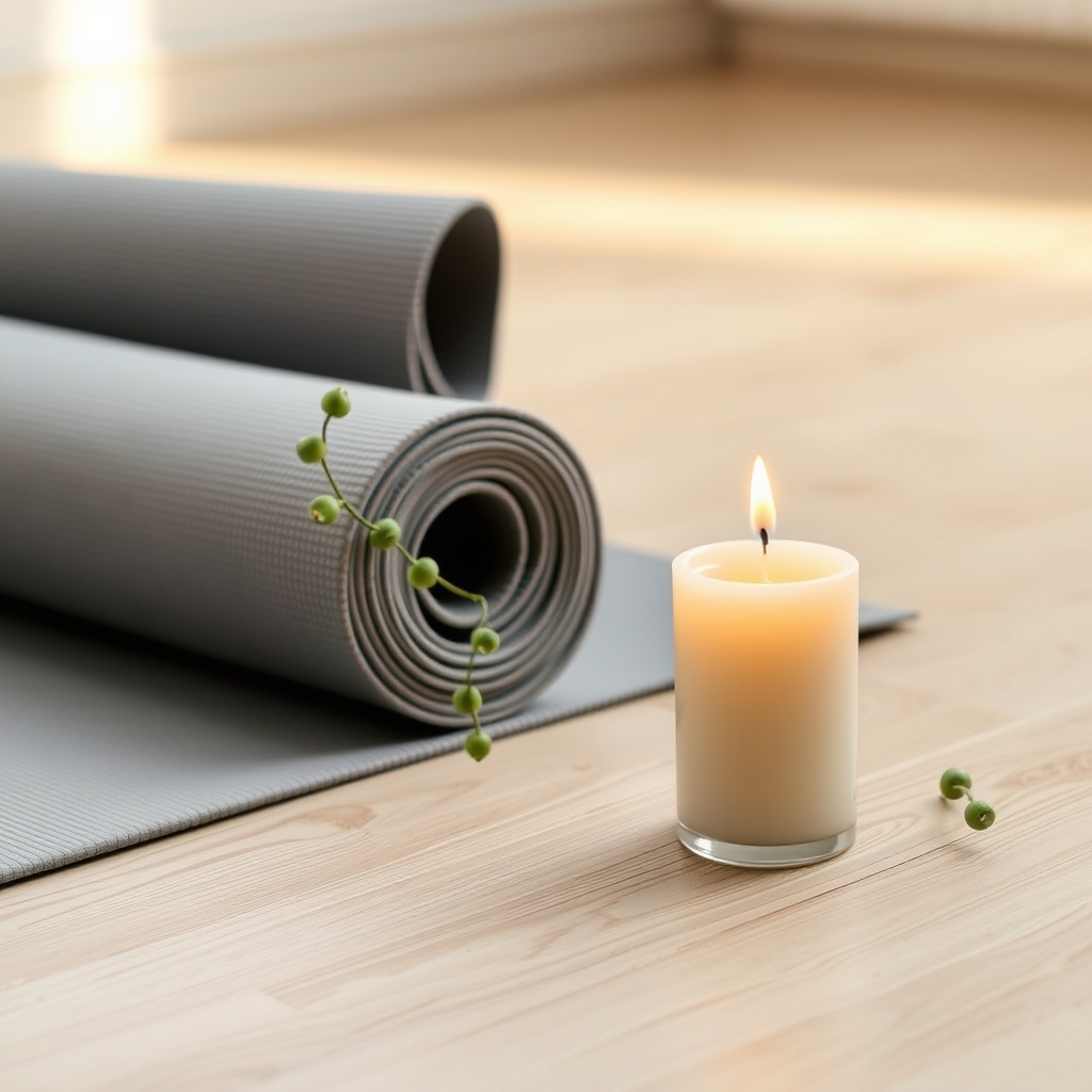 Calm studio wellness styling